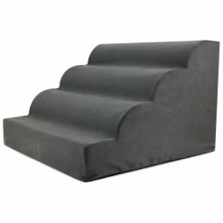 Precious Tails High Density Foam Scalloped Pet Stairs Home Pet Supplies