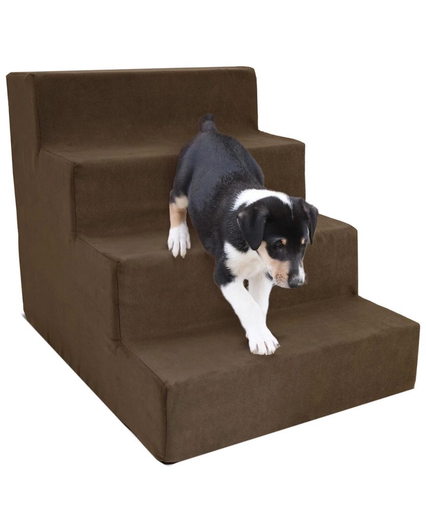 Precious Tails 4 Step Portable Pet Stairs By Home Base Pet Supplies 3 Precious Tails 4 Step Portable Pet Stairs By Home Base Pet Supplies