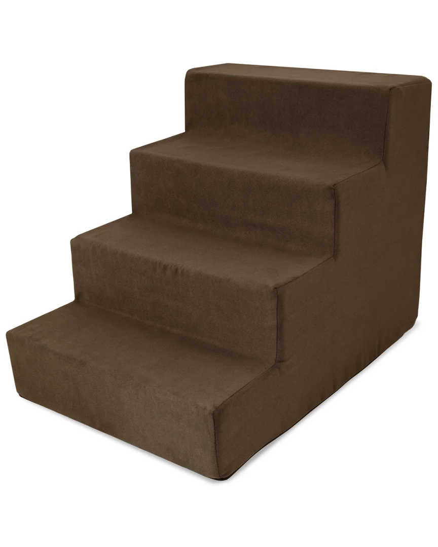 Precious Tails 4 Step Portable Pet Stairs By Home Base Pet Supplies 4 Precious Tails 4 Step Portable Pet Stairs By Home Base Pet Supplies - Image 2
