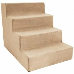 Alternative view of Precious Tails 4-Step Portable Pet Stairs By Home Base Pet Supplies