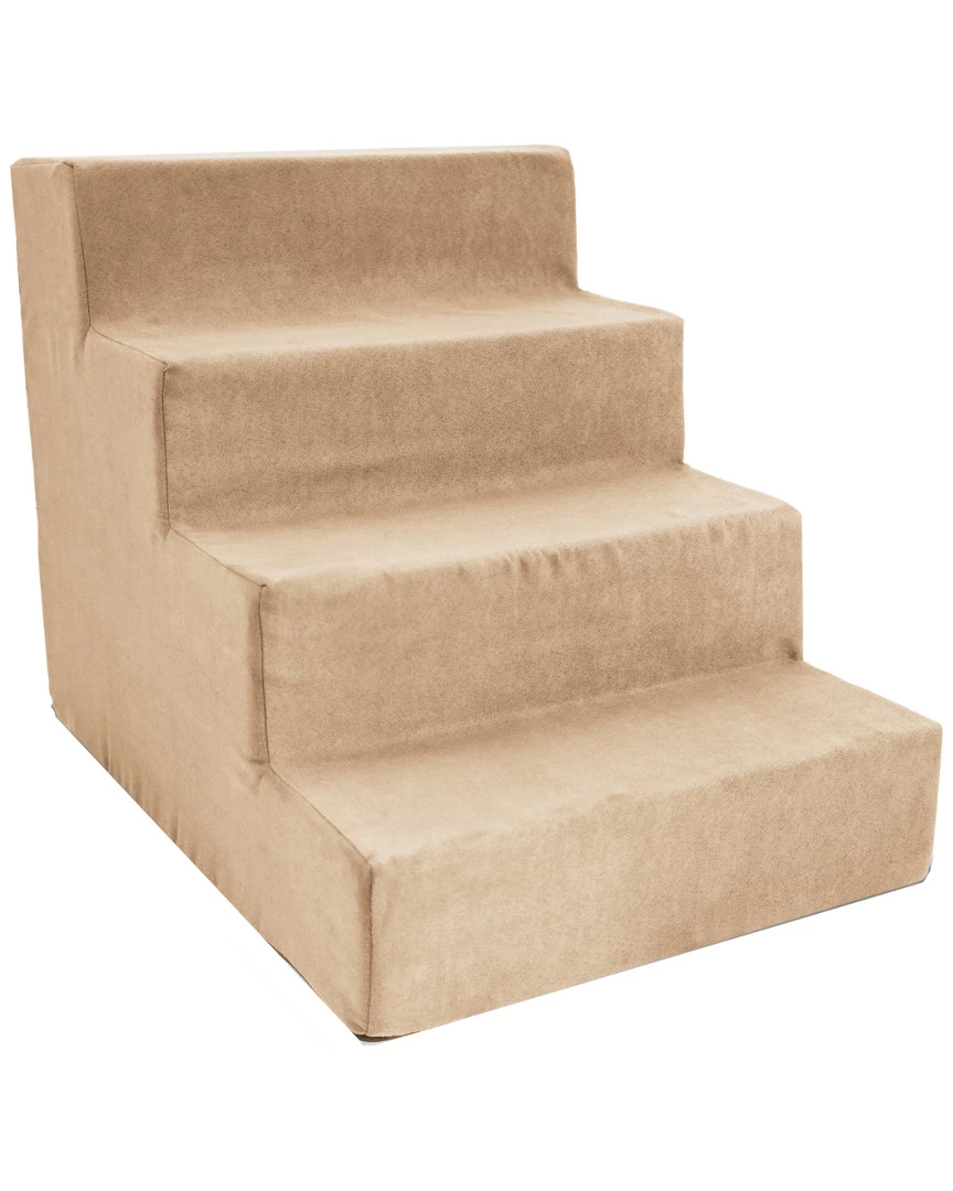 Precious Tails 4-Step Portable Pet Stairs By Home Base Pet Supplies 4 Precious Tails 4-Step Portable Pet Stairs By Home Base Pet Supplies - Image 2