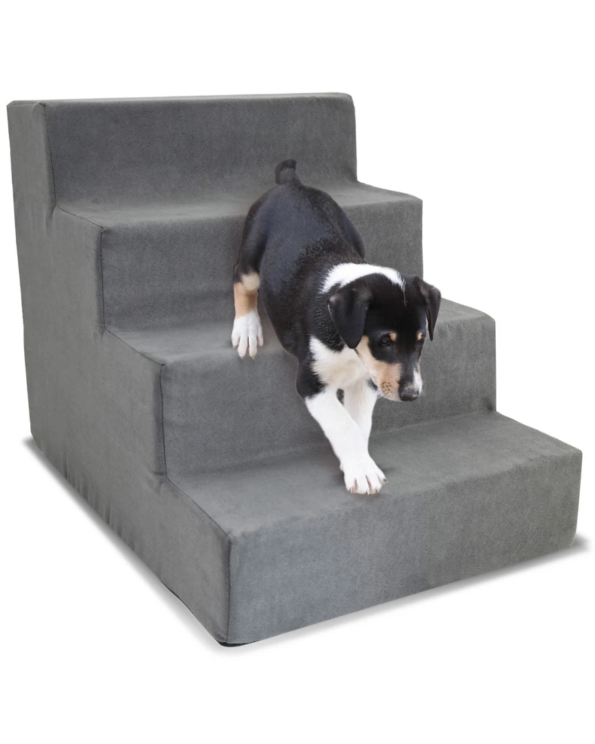 Precious Tails 4-Step Portable Pet Stairs Home Pet Supplies 3 Precious Tails 4-Step Portable Pet Stairs Home Pet Supplies