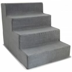 Alternative view of Precious Tails 4-Step Portable Pet Stairs Home Pet Supplies