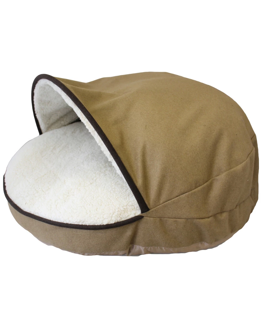 Precious Tails Felt Round Cave Hamburger Pet Bed Home Pet Supplies 4 Precious Tails Felt Round Cave Hamburger Pet Bed Home Pet Supplies - Image 2