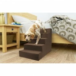 Alternative view of Precious Tails 5 Step Portable Pet Stairs By Home Base Pet Supplies