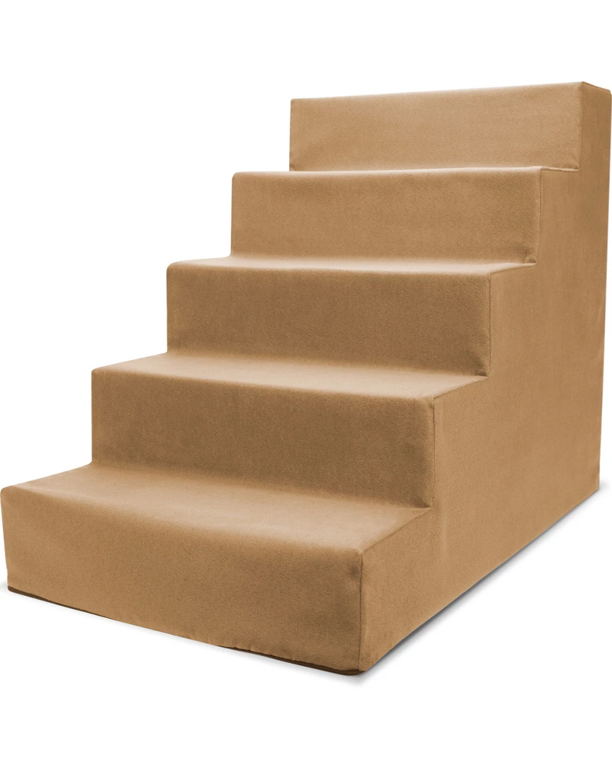 Precious Tails 5 Step Portable Pet Stairs By Home Base Pet Supplies 3 Precious Tails 5 Step Portable Pet Stairs By Home Base Pet Supplies