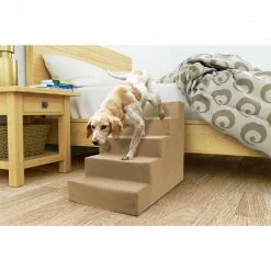 Alternative view of Precious Tails 5 Step Portable Pet Stairs By Home Base Pet Supplies