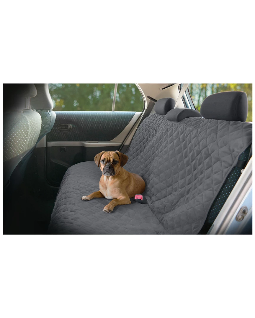 Precious Tails Precious Tails Durable Quilted Car Bench Seat Cover Home Pet Supplies 3 Precious Tails Precious Tails Durable Quilted Car Bench Seat Cover Home Pet Supplies