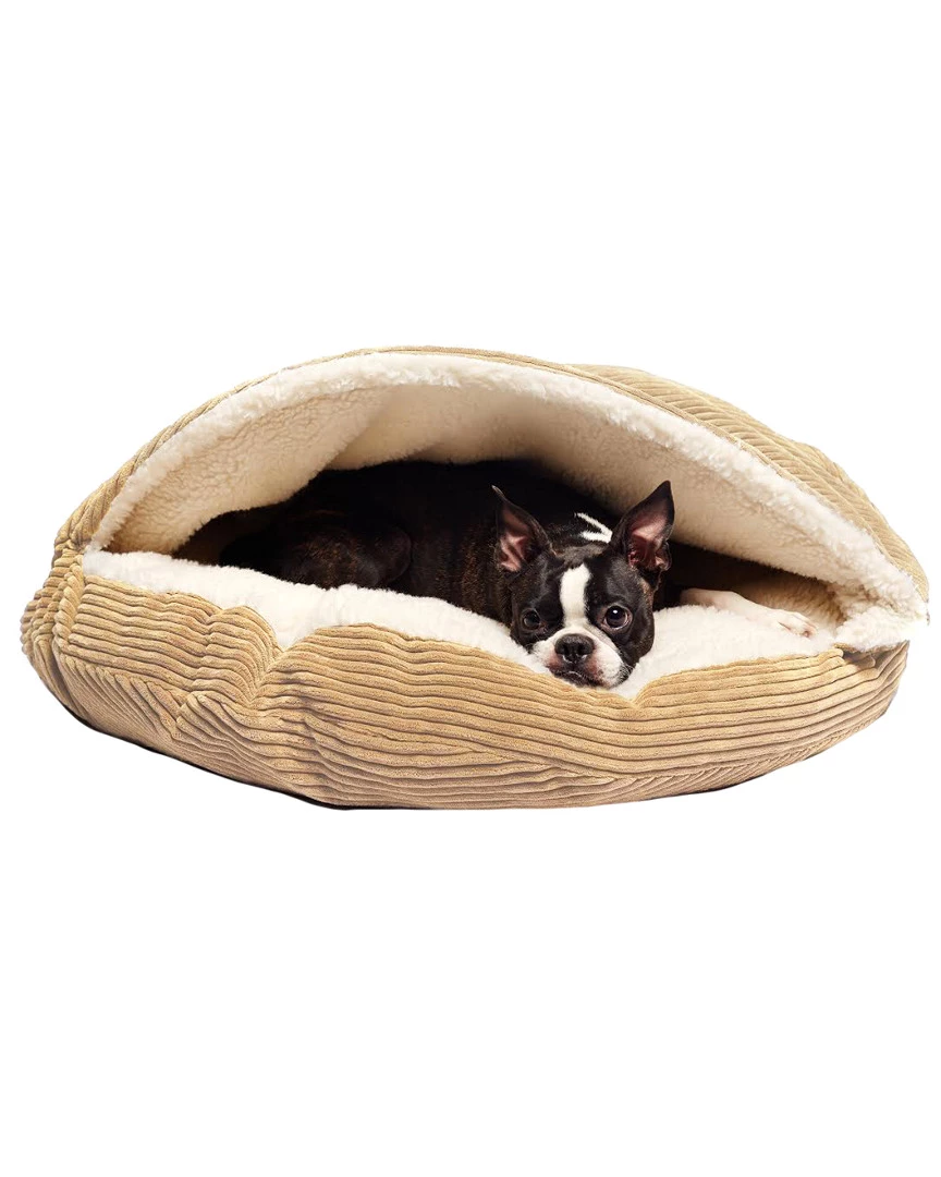 Precious Tails Plush Corduroy Round Cave Home Pet Supplies 3 Precious Tails Plush Corduroy Round Cave Home Pet Supplies